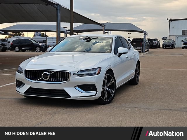 Crystal White Pearl Metallic 2020 Volvo S60 Sedan Front-Wheel Drive Automatic