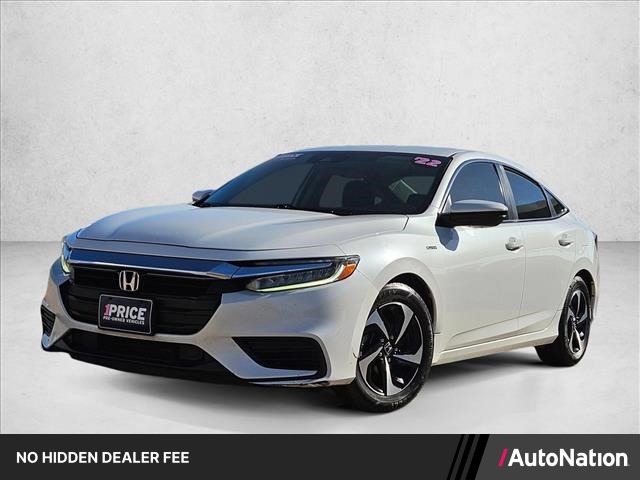 Platinum White Pearl 2022 Honda Insight EX FWD Sedan Front-Wheel Drive Automatic