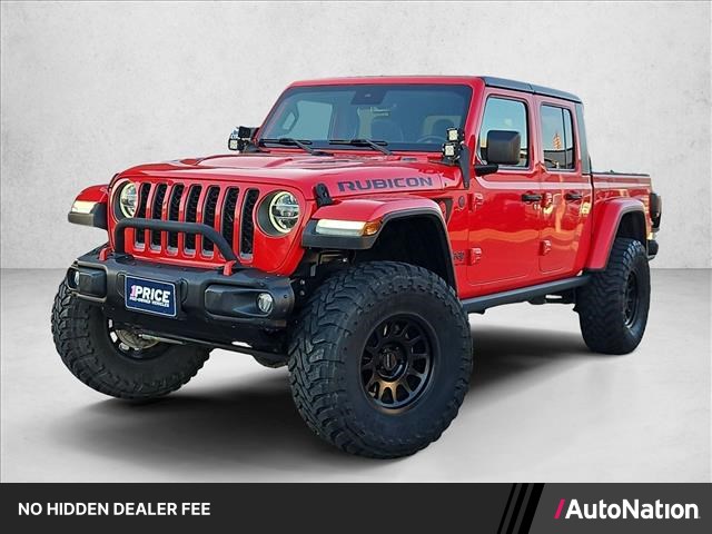 Firecracker Red Clearcoat 2020 Jeep Gladiator Pickup Truck Four-Wheel Drive 8-Speed Automatic