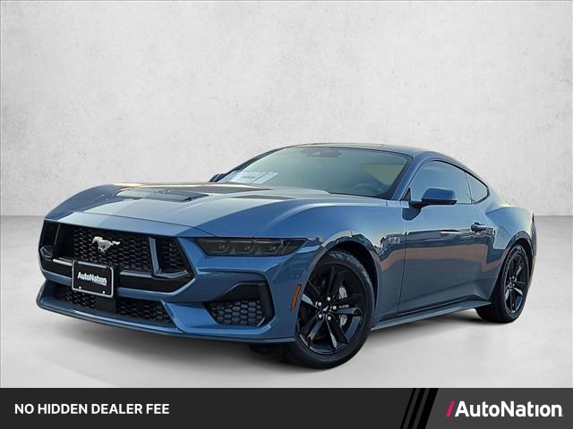 Vapor Blue Metallic 2026 Ford Mustang Coupe Rear-Wheel Drive Automatic