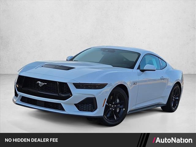 Oxford White 2026 Ford Mustang Coupe Rear-Wheel Drive 6-Speed Manual