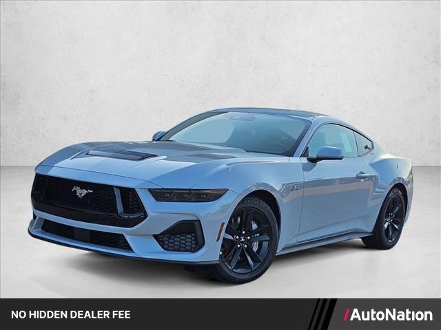 Avalanche Gray 2026 Ford Mustang Coupe Rear-Wheel Drive Automatic