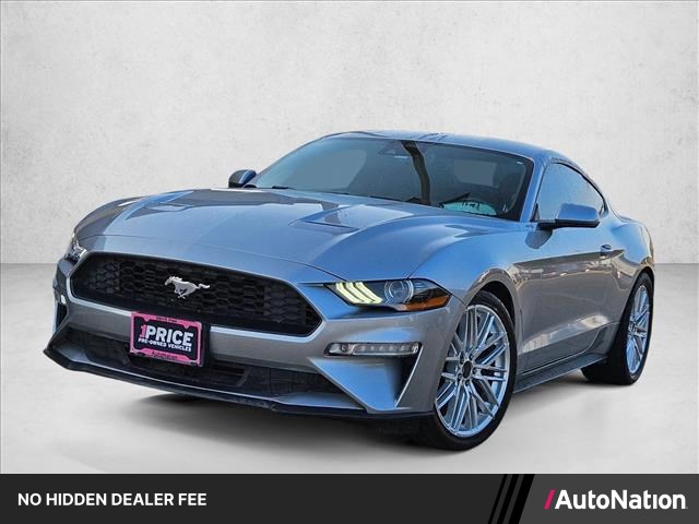 Iconic Silver Metallic 2021 Ford Mustang Coupe Rear-Wheel Drive Automatic