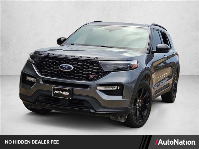 Carbonized Gray Metallic 2023 Ford Explorer ST AWD SUV / Crossover All-Wheel Drive Automatic