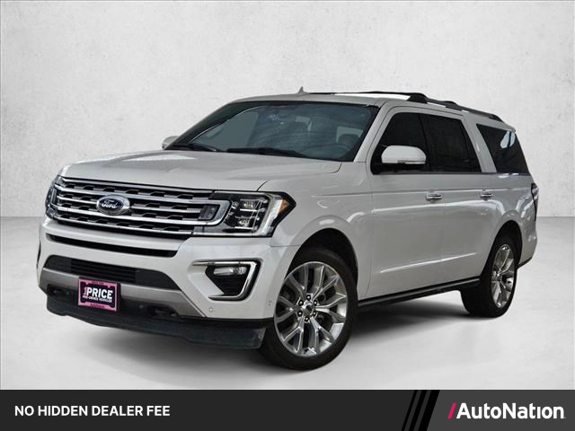 White Platinum Metallic Tri-Coat 2018 Ford Expedition MAX Limited 4WD SUV / Crossover Four-Wheel Drive 6-Speed Automatic