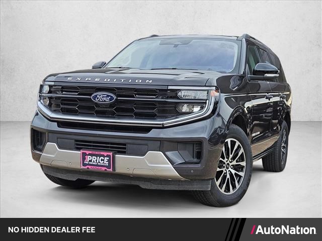 Dark Matter Gray Metallic 2025 Ford Expedition Platinum 4WD SUV / Crossover Four-Wheel Drive Automatic