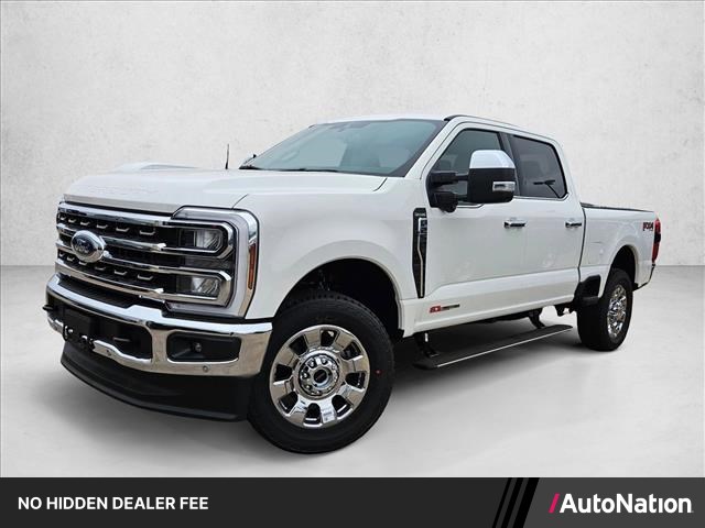 Star White Metallic Tri-Coat 2026 Ford F-250 Super Duty Pickup Truck Four-Wheel Drive Automatic