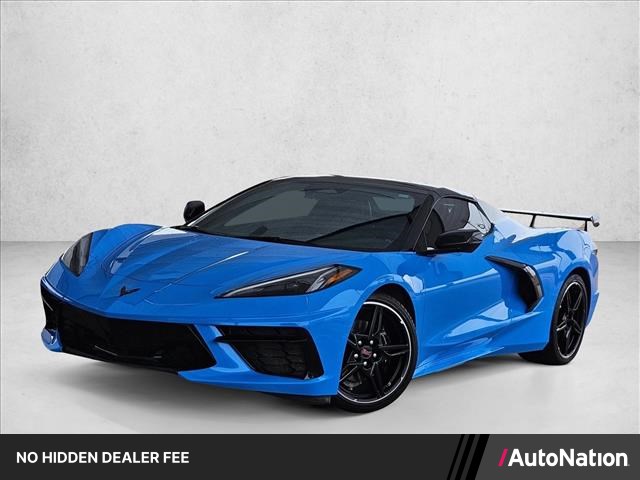 Rapid Blue 2024 Chevrolet Corvette Stingray 1LT Convertible RWD Convertible Rear-Wheel Drive 8-Speed Automatic