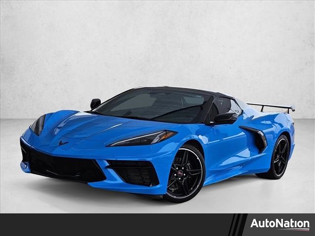 Rapid Blue 2024 Chevrolet Corvette Stingray 1LT Convertible RWD Convertible Rear-Wheel Drive 8-Speed Automatic