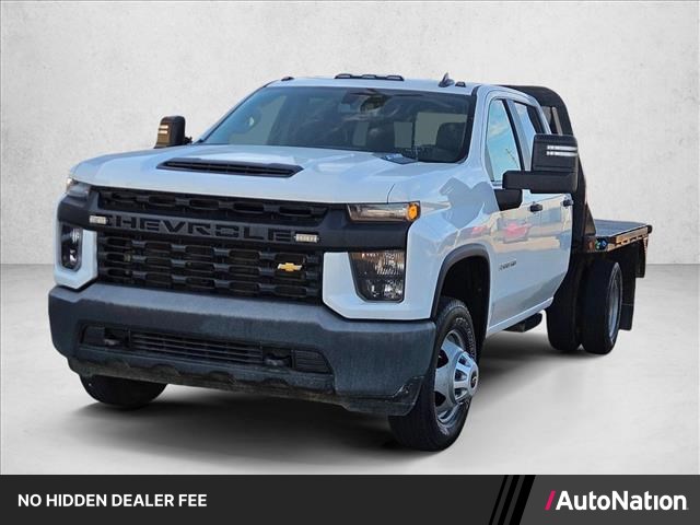 Summit White 2023 Chevrolet Silverado 3500HD Pickup Truck Four-Wheel Drive Automatic