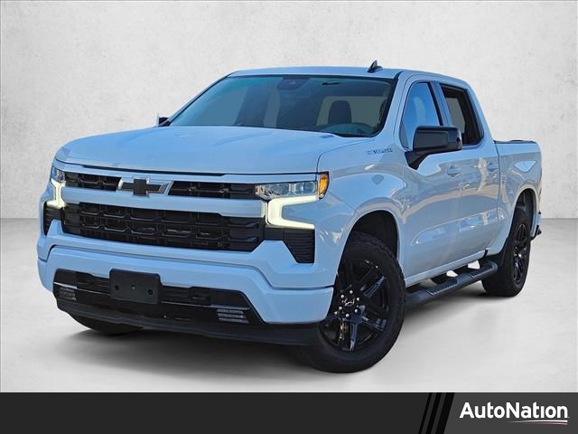 Summit White 2026 Chevrolet Silverado 1500 RST Crew Cab RWD Pickup Truck 4X2 8-Speed Automatic
