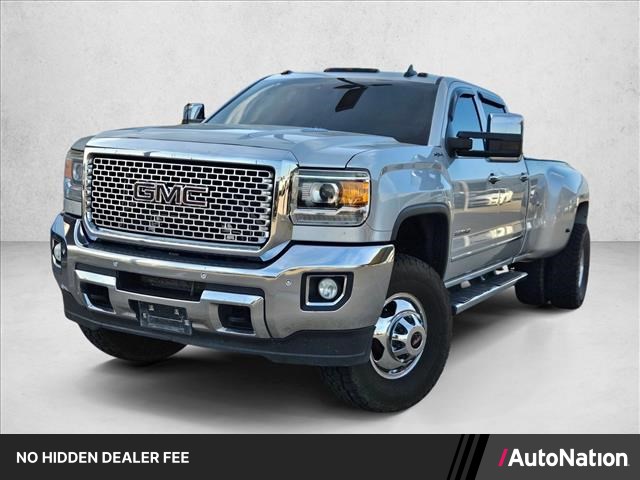 Quicksilver Metallic 2015 GMC Sierra 3500HD Pickup Truck Four-Wheel Drive 6-Speed Automatic