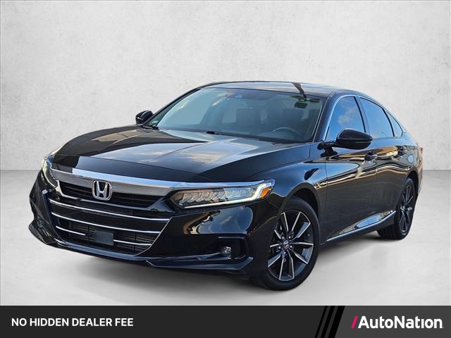 Crystal Black Pearl 2022 Honda Accord Sedan Front-Wheel Drive Automatic