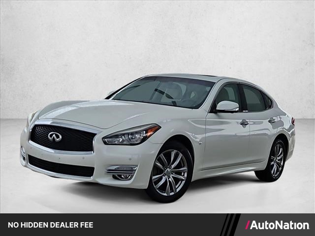 Majestic White 2019 INFINITI Q70 Sedan All-Wheel Drive Automatic