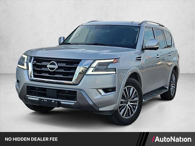 Brilliant Silver Metallic 2021 Nissan Armada SUV / Crossover 4X2 Automatic