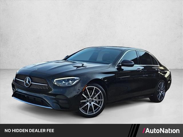 Black 2023 Mercedes-Benz E-Class Sedan Rear-Wheel Drive Automatic