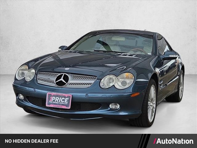 Black 2003 Mercedes-Benz SL-Class Convertible Rear-Wheel Drive Automatic