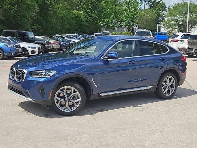 Blue 2025 BMW X4 xDrive30i SUV / Crossover All-Wheel Drive Automatic