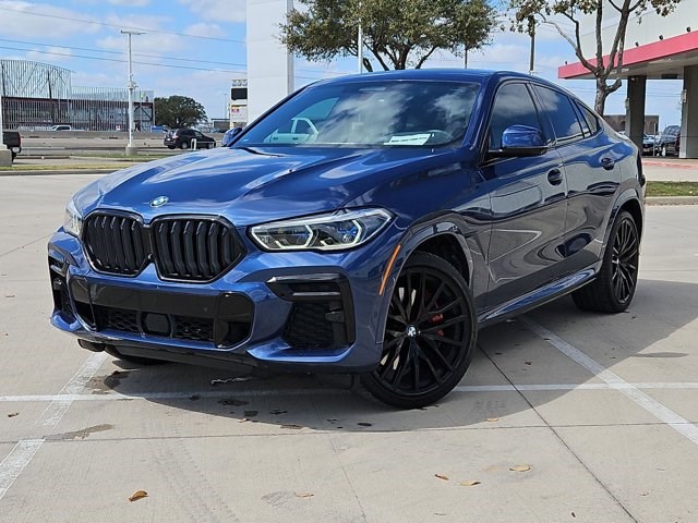 Phytonic Blue Metallic 2022 BMW X6 M50i AWD SUV / Crossover All-Wheel Drive Automatic