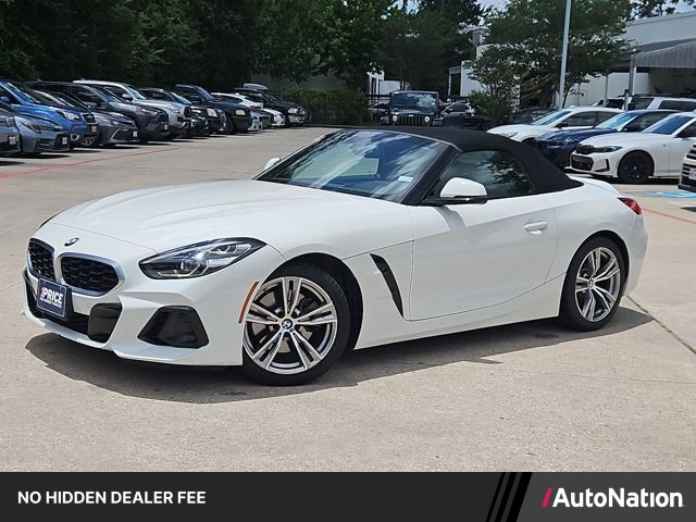 White 2025 BMW Z4 Convertible Rear-Wheel Drive 8-Speed Automatic