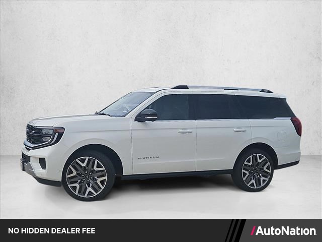 Star White Metallic Tri-Coat 2025 Ford Expedition SUV / Crossover Four-Wheel Drive Automatic