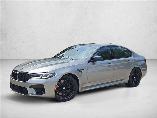 Gray (Donington Grey Metallic) 2021 BMW M5 AWD Sedan All-Wheel Drive Automatic