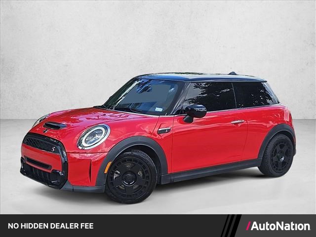 Chili Red 2023 MINI Cooper S 2-Door Hatchback FWD Hatchback Front-Wheel Drive 7-Speed Automatic