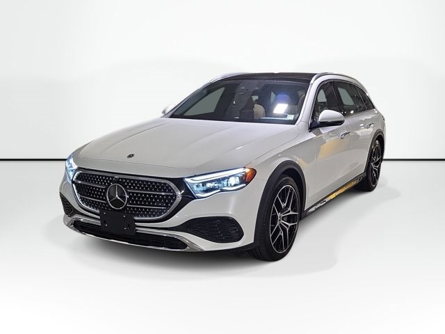 Manufaktur Moonlight White Metallic 2024 Mercedes-Benz E-Class All-Terrain Wagon All-Wheel Drive Automatic