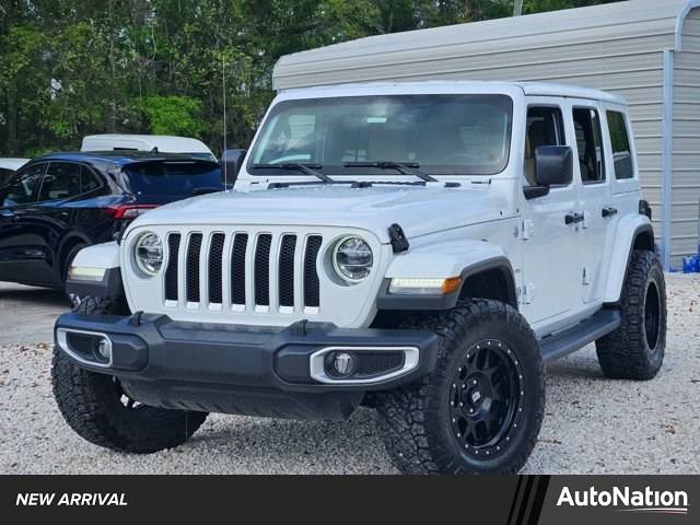 Bright White Clearcoat 2018 Jeep Wrangler Unlimited Sahara 4WD SUV / Crossover Four-Wheel Drive 8-Speed Automatic