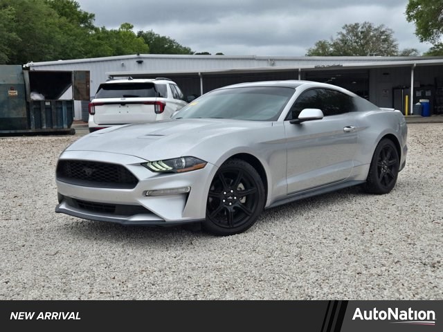 Ingot Silver Metallic 2019 Ford Mustang EcoBoost Coupe RWD Coupe Rear-Wheel Drive Automatic