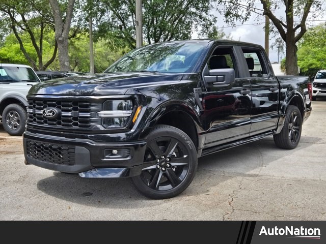 Agate Black Metallic 2026 Ford F-150 STX 4dr SuperCrew 4WD Pickup Truck Four-Wheel Drive Automatic