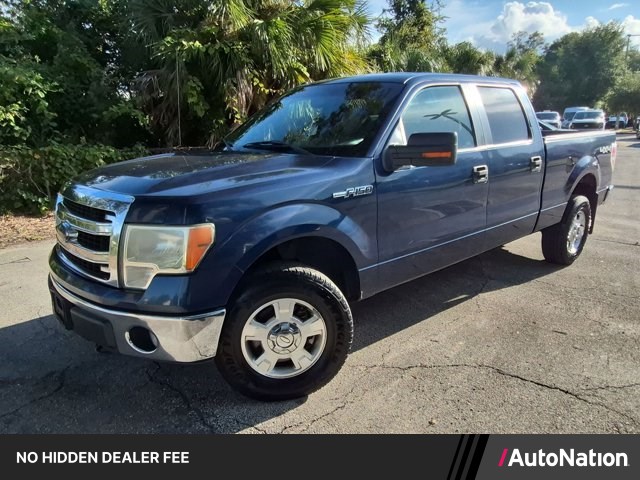 Blue Jeans Metallic 2013 Ford F-150 Pickup Truck Four-Wheel Drive 6-Speed Automatic