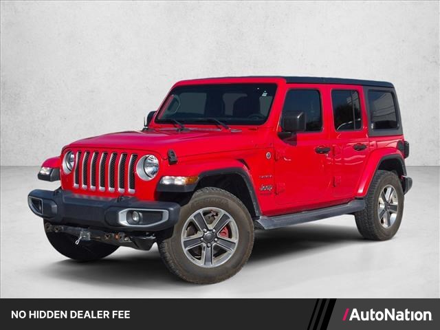Firecracker Red Clearcoat 2019 Jeep Wrangler SUV / Crossover Four-Wheel Drive 8-Speed Automatic