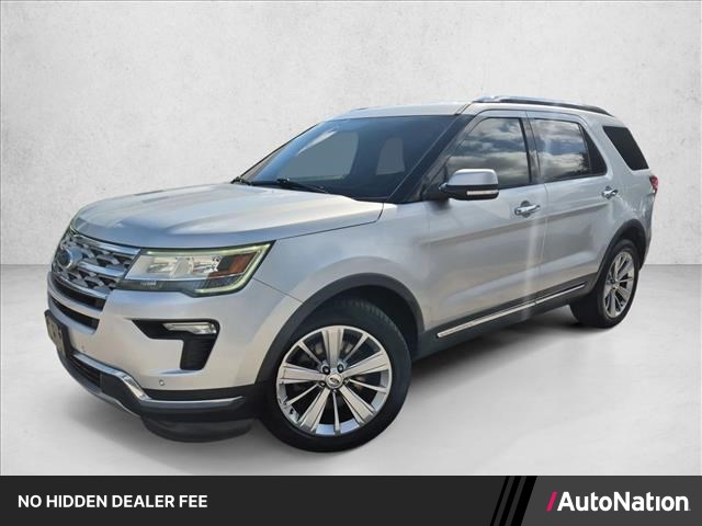 Ingot Silver Metallic 2019 Ford Explorer SUV / Crossover Front-Wheel Drive 6-Speed Automatic