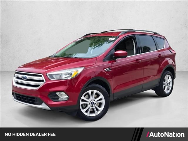 Ruby Red Metallic Tinted Clearcoat 2019 Ford Escape SE AWD SUV / Crossover All-Wheel Drive Automatic