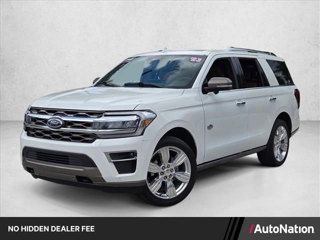Star White Metallic Tri-Coat 2023 Ford Expedition SUV / Crossover Four-Wheel Drive Automatic
