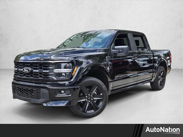 Agate Black Metallic 2026 Ford F-150 STX 4dr SuperCrew 4WD Pickup Truck Four-Wheel Drive Automatic