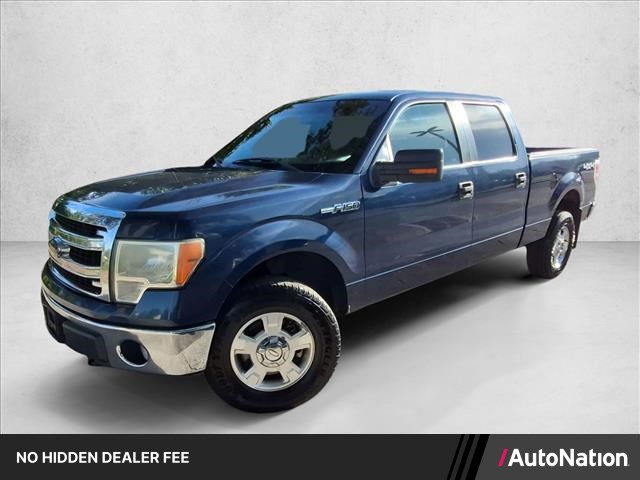 Blue Jeans Metallic 2013 Ford F-150 Pickup Truck Four-Wheel Drive 6-Speed Automatic