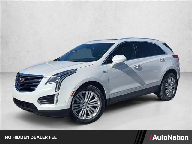 Crystal White Tricoat 2018 Cadillac XT5 SUV / Crossover Front-Wheel Drive 8-Speed Automatic