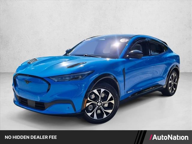 Grabber Blue Metallic 2022 Ford Mustang Mach-E Premium RWD SUV / Crossover Rear-Wheel Drive 1-Speed Automatic