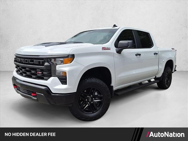 Summit White 2025 Chevrolet Silverado 1500 Pickup Truck Four-Wheel Drive 8-Speed Automatic