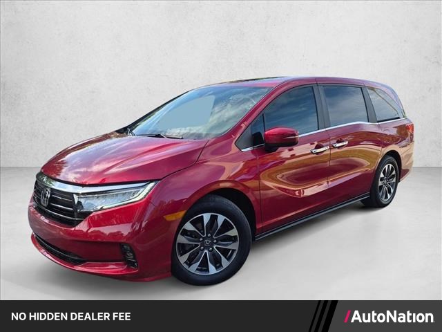 Radiant Red Metallic Ii 2024 Honda Odyssey Minivan Front-Wheel Drive Automatic