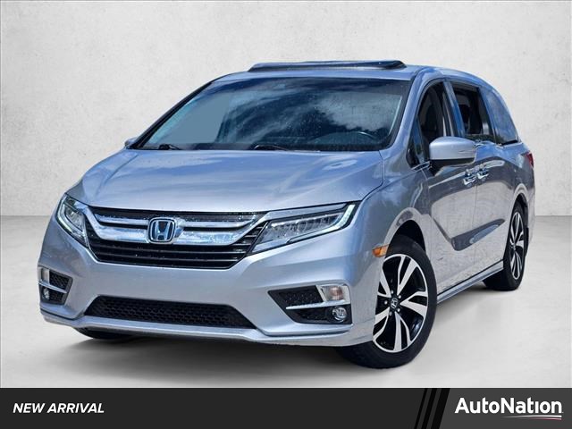 Slver 2019 Honda Odyssey Elite FWD Minivan Front-Wheel Drive Automatic