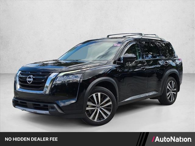 Super Black 2025 Nissan Pathfinder SUV / Crossover Front-Wheel Drive Automatic