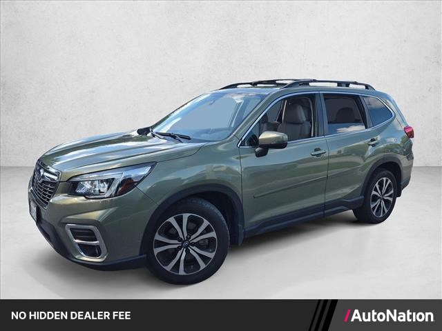 Jasper Green Metallic 2019 Subaru Forester SUV / Crossover All-Wheel Drive Automatic