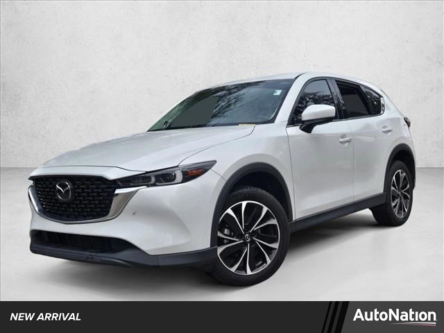 Rhodium White Metallic 2023 Mazda CX-5 2.5 S Premium Plus AWD SUV / Crossover All-Wheel Drive Automatic
