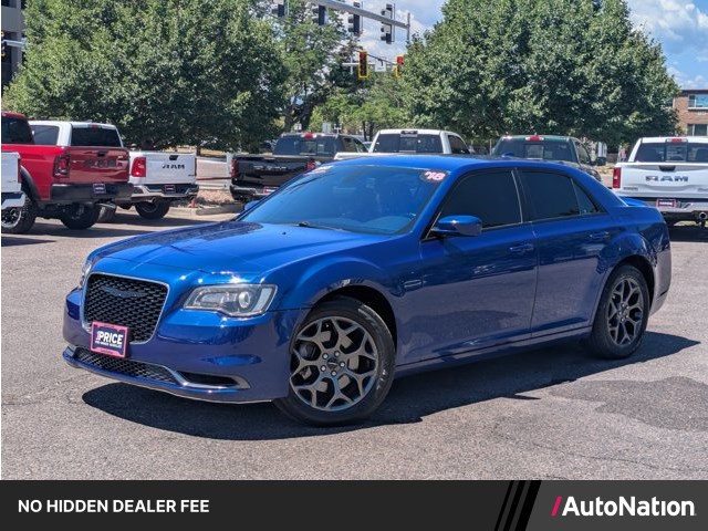 Ocean Blue Metallic Clearcoat 2018 Chrysler 300 Sedan All-Wheel Drive 8-Speed Automatic