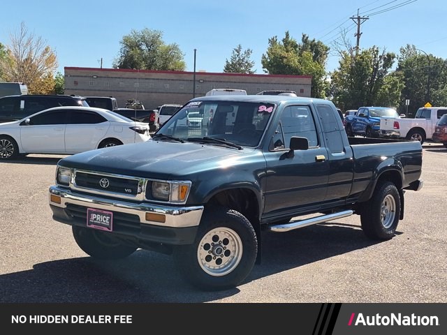 Green 1994 Toyota Pickup Pickup Truck Four-Wheel Drive Automatic
