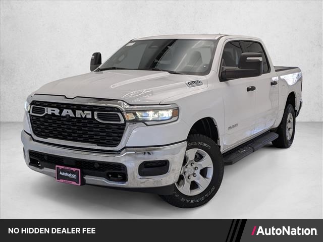 Bright White Clearcoat 2026 RAM 1500 Pickup Truck Four-Wheel Drive 8-Speed Automatic