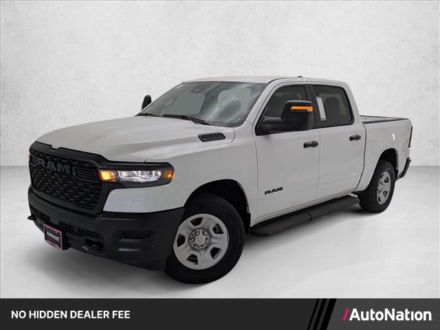 Bright White Clearcoat 2026 RAM 1500 Pickup Truck Four-Wheel Drive 8-Speed Automatic